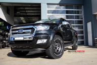 FORD RANGER ANZA MATTE ANTHRACITE WITH BLACK RING
